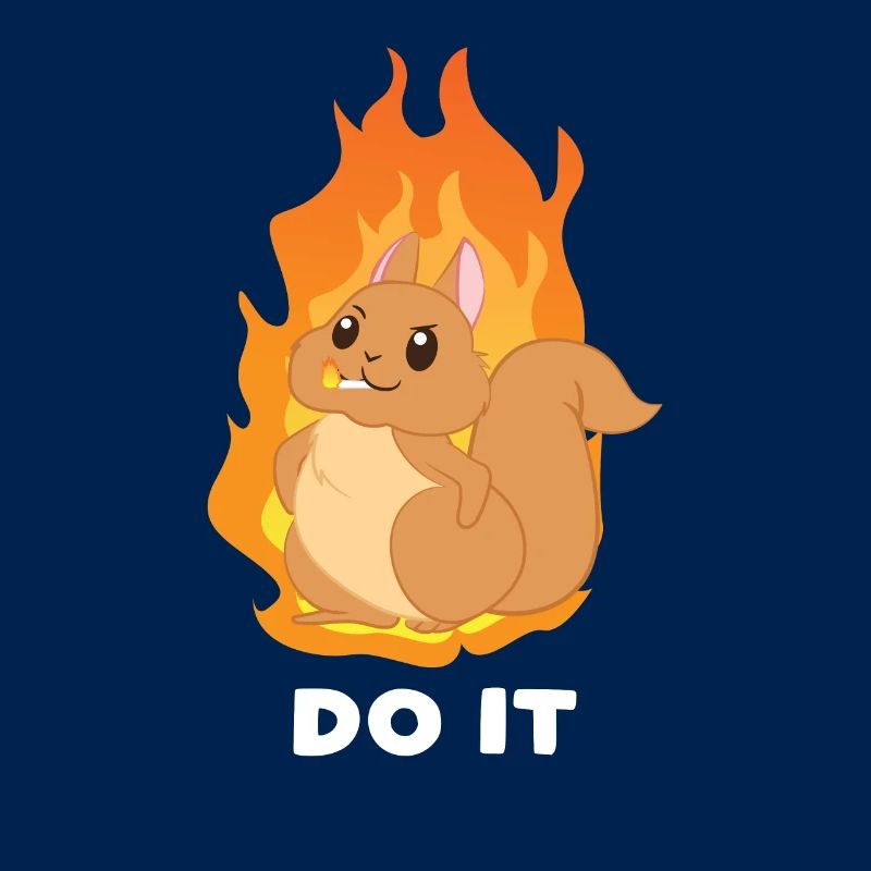 Eichhörnchen - Feuer - Eichkätzchen - Geschenk