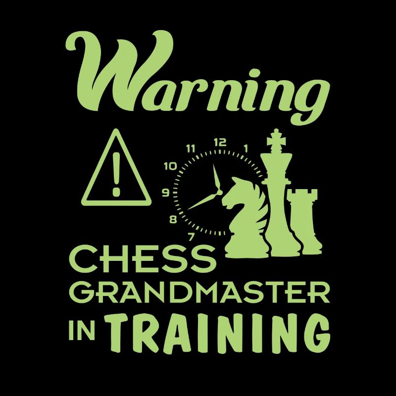 Funny Chess Grand Master in Training Gift for