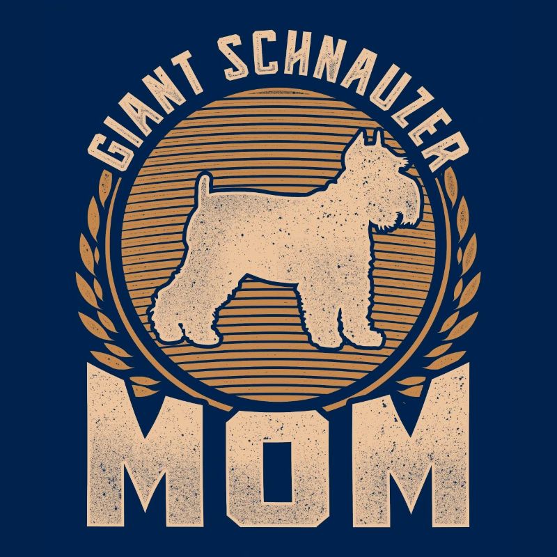 Schnauzer géant maman Schnauzer géant