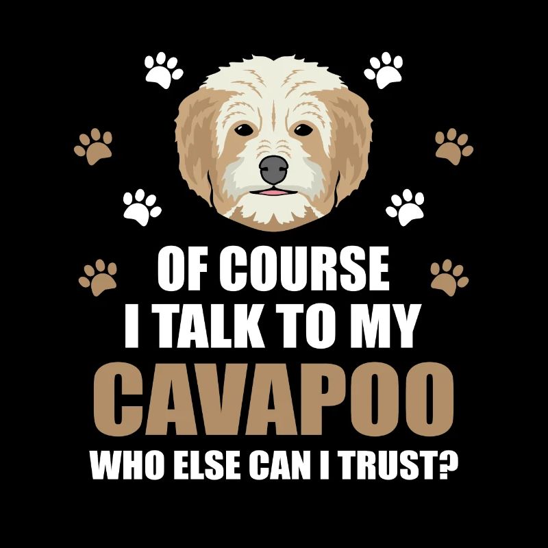 Cavapoo Hunderasse Shirt Geschenkidee