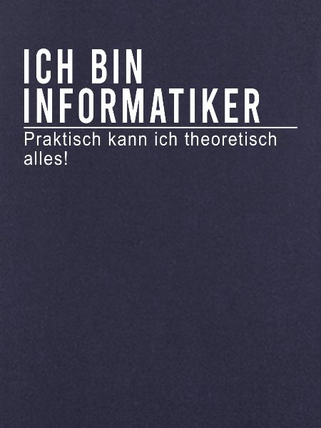 Informatiker IT Fachmann Geschenkidee
