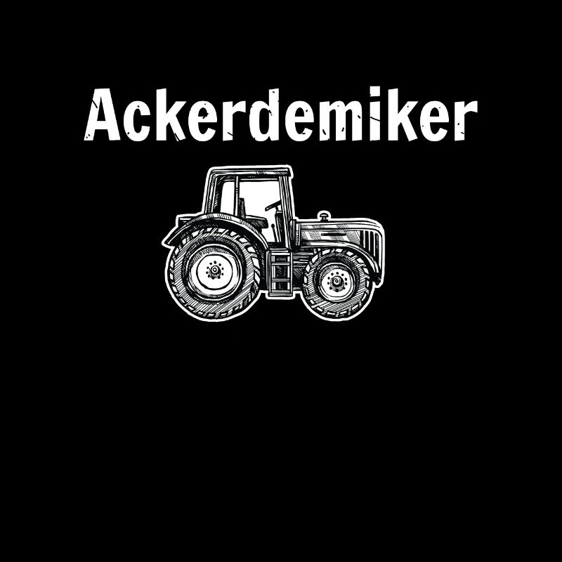 Ackerdemiker Traktor Bio Bauer Gülle Mann Jungs