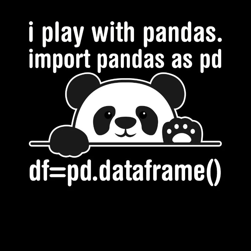 Python Programmierer IT Nerd Panda Programmierung
