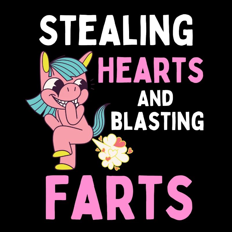 Stealing Hearts And Blasting Farts Kinder Einhorn