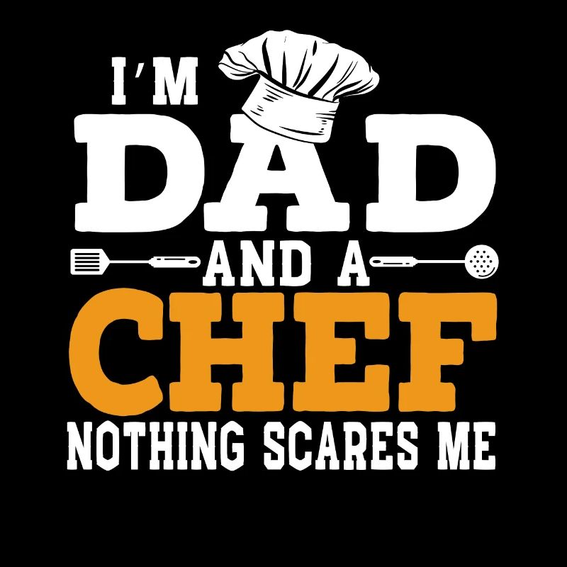 Ich bin ein Vater und ein Chef Väter Tag kulinarischen Koch