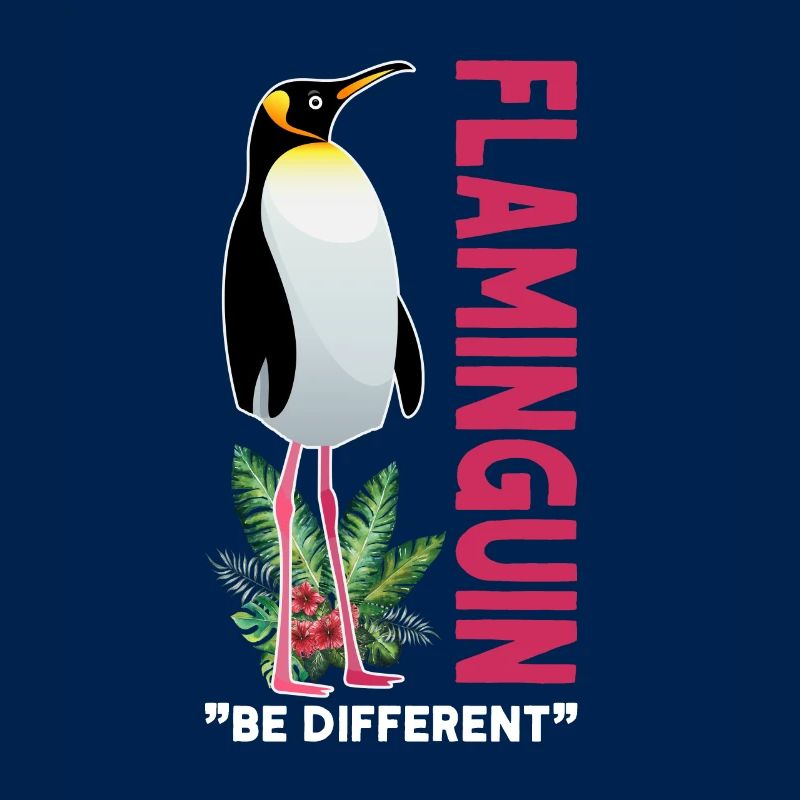 Flaminguin Sei Anders Be Different Geschenk
