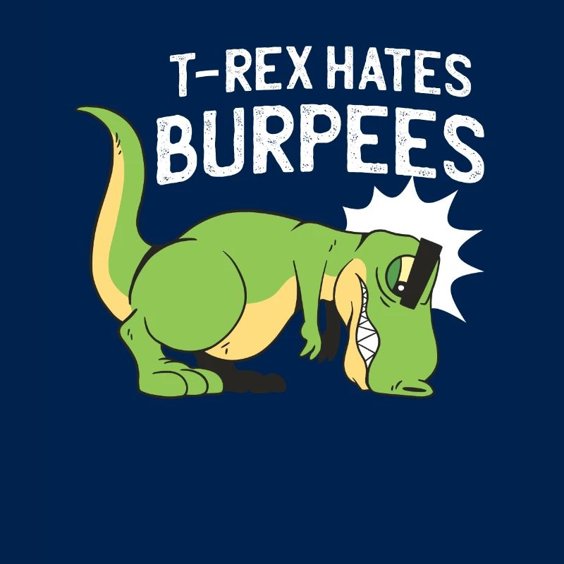T-Rex Rex Dinosaurier Training Spruch Geschenk