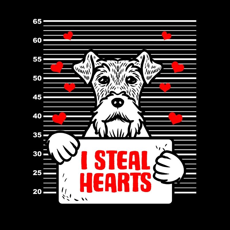 Foxterrier Drahthaar Valentinstag Hundebesitzer