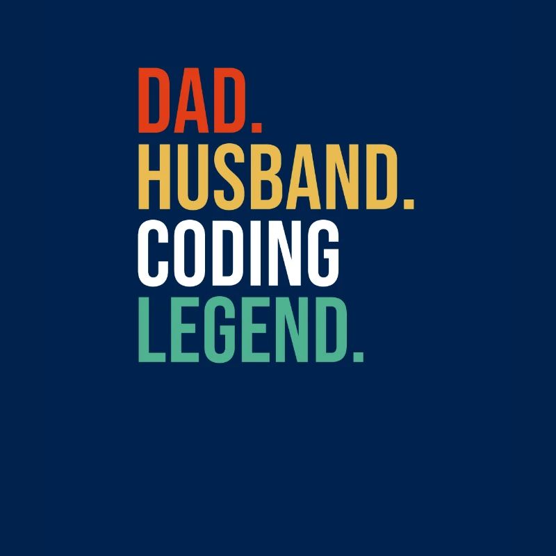 Ehemann Vater Papa Coder Coding Informatiker
