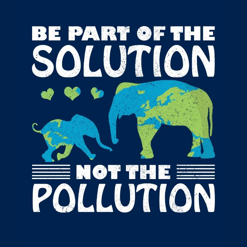 Earth Day Elephant Saying Environment Climate Gift Idea