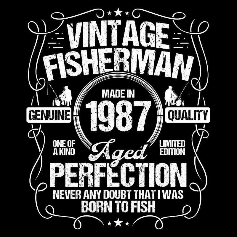 1987 Pêche pour pêcheur 1987 Année de naissance Pêcheur