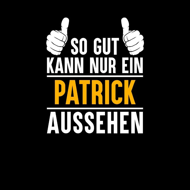 Patrick Vorname Name Geschenk