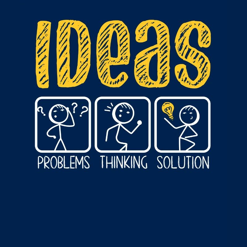 Problem Thinking Stick Figure Solution Thinker