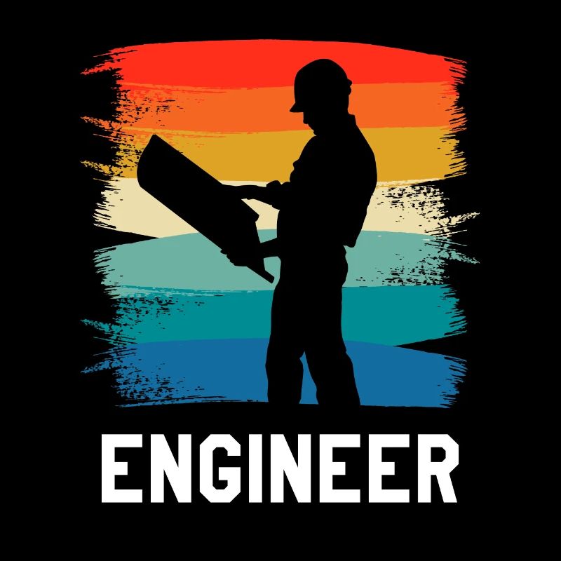 Retro Vintage Classic Engineer Engineering