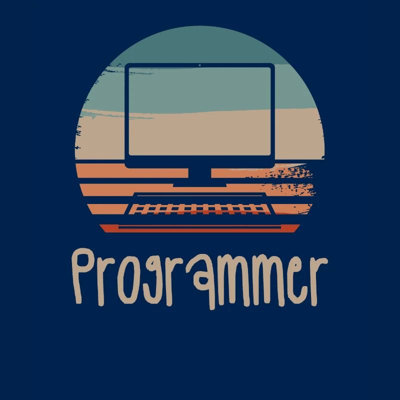 Retro Vintage Programmer Computer Programming