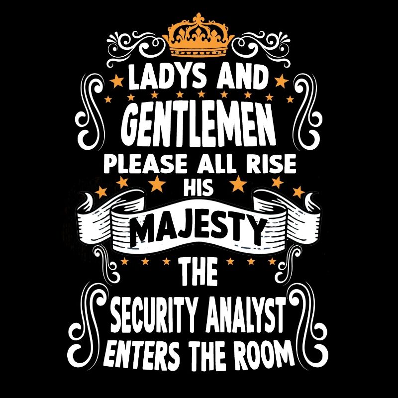 Security Analyst T witzig Spruch Security Analyst