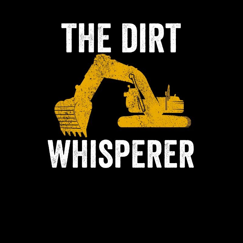 Bagger Bauarbeiter Baggerfahrer Baumaschine Job