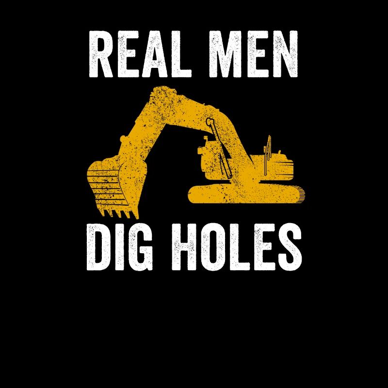 Ouvrier de la construction de pelle hydraulique travail de machine de construction