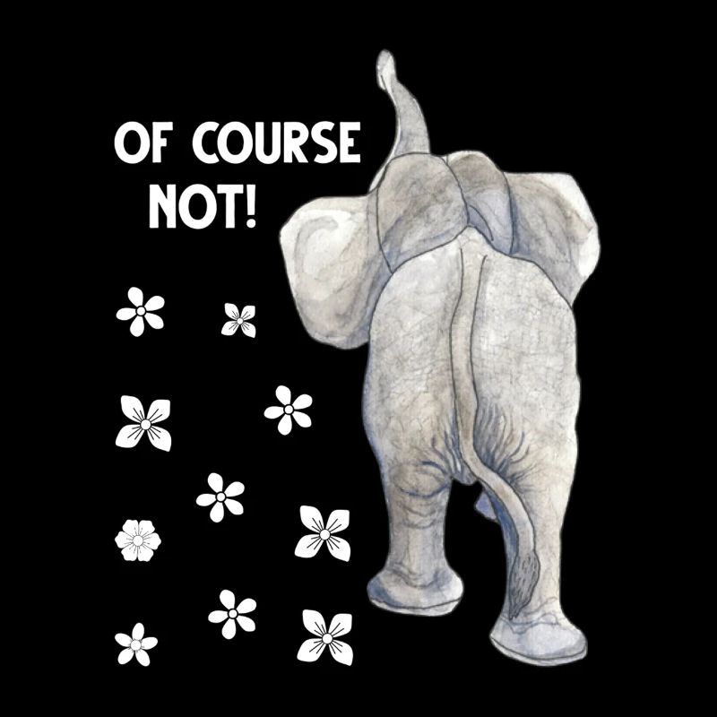 Bien sûr pas de discussion éléphant tarö proboscis