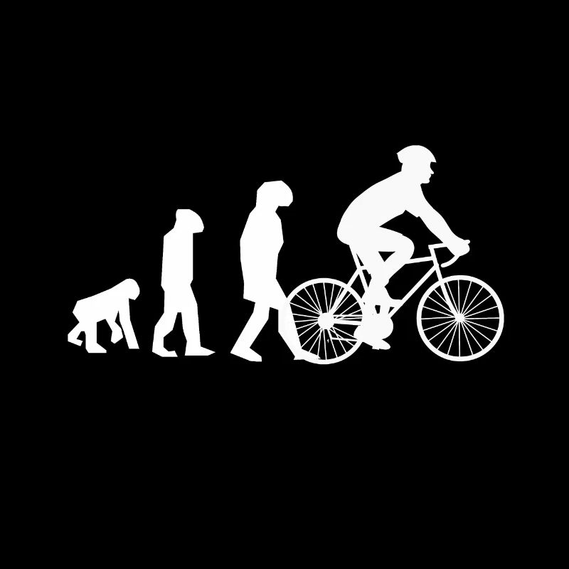 Fahrrad Biker Evolution Geschenkidee