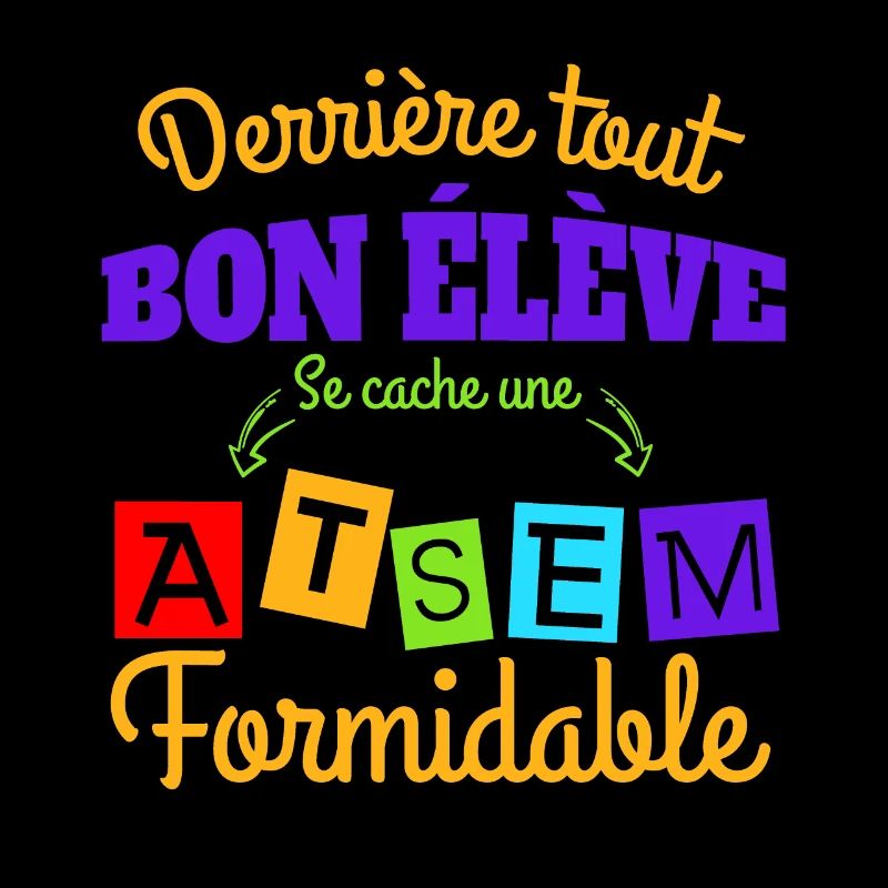 une atsem formidable - idée cadeau atsem