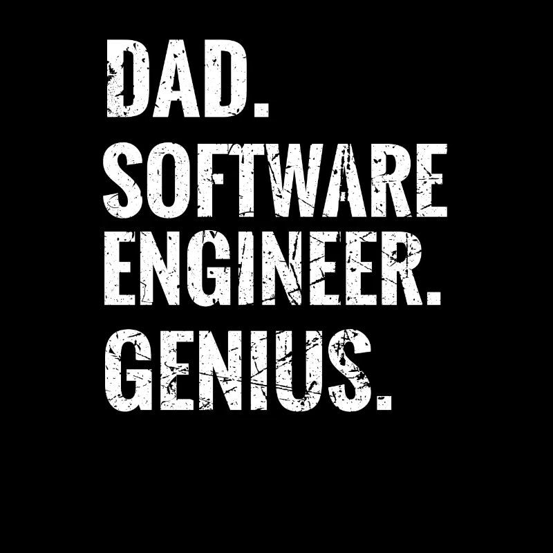 Softwareingenieur Papa Geschenk Software Engineer