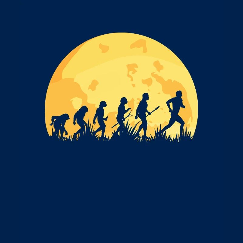 Evolution course coureurs de marathon Jogging Jogging