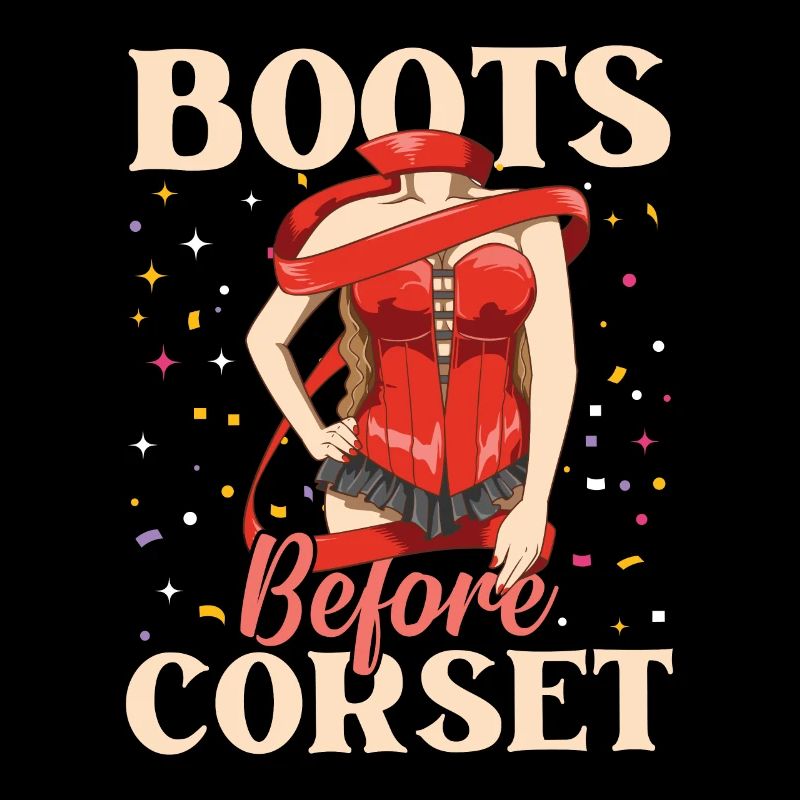 Boots Before Corset