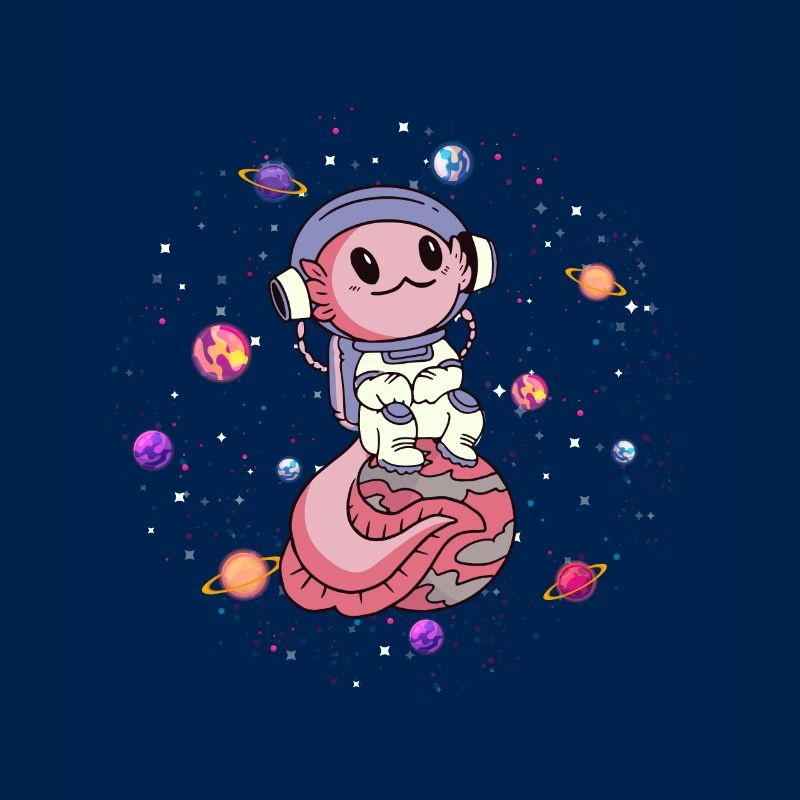 Les axolotls sont facilement déviés par l’espace