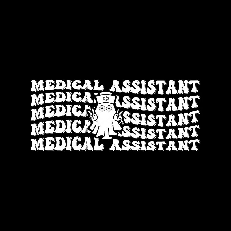 Assistant médical Spooky Ghost Repeat