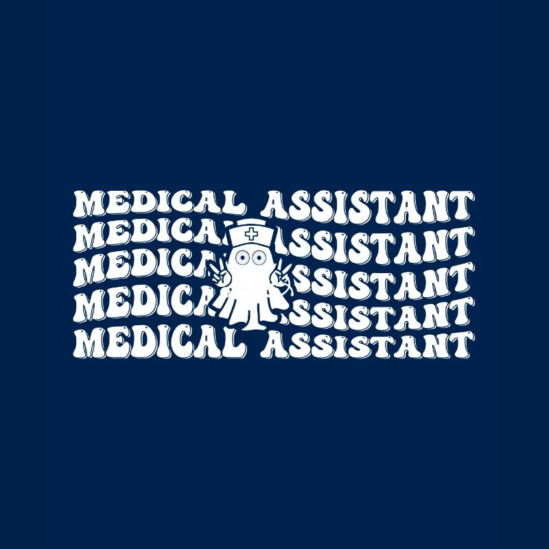 Medizinischer Assistent Spooky Ghost Repeat