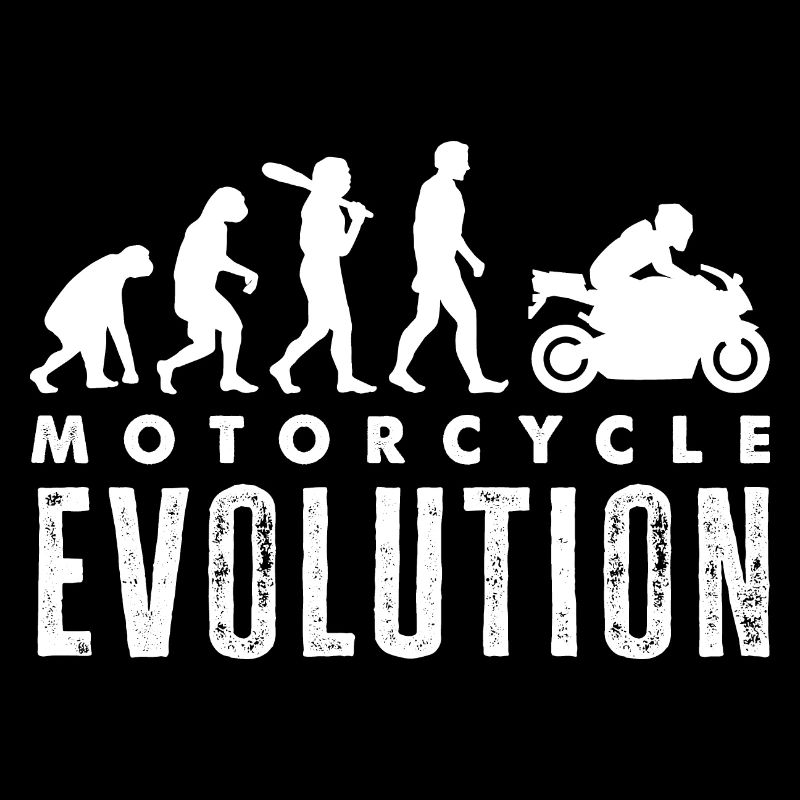 Motorcycle Evolution Vintage Biker Motorcycle