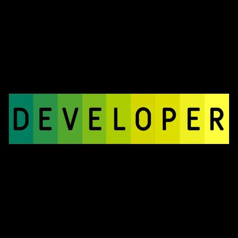 Developer - inscription