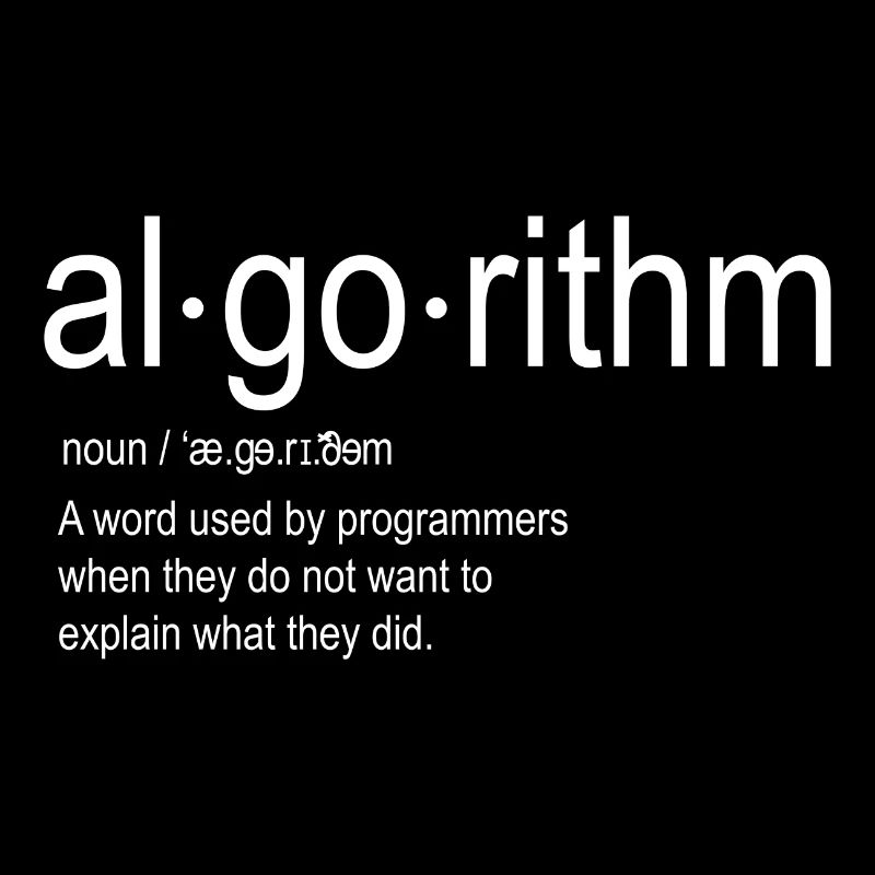 Algorithm Shirt Algorithmus Definition Geschenk