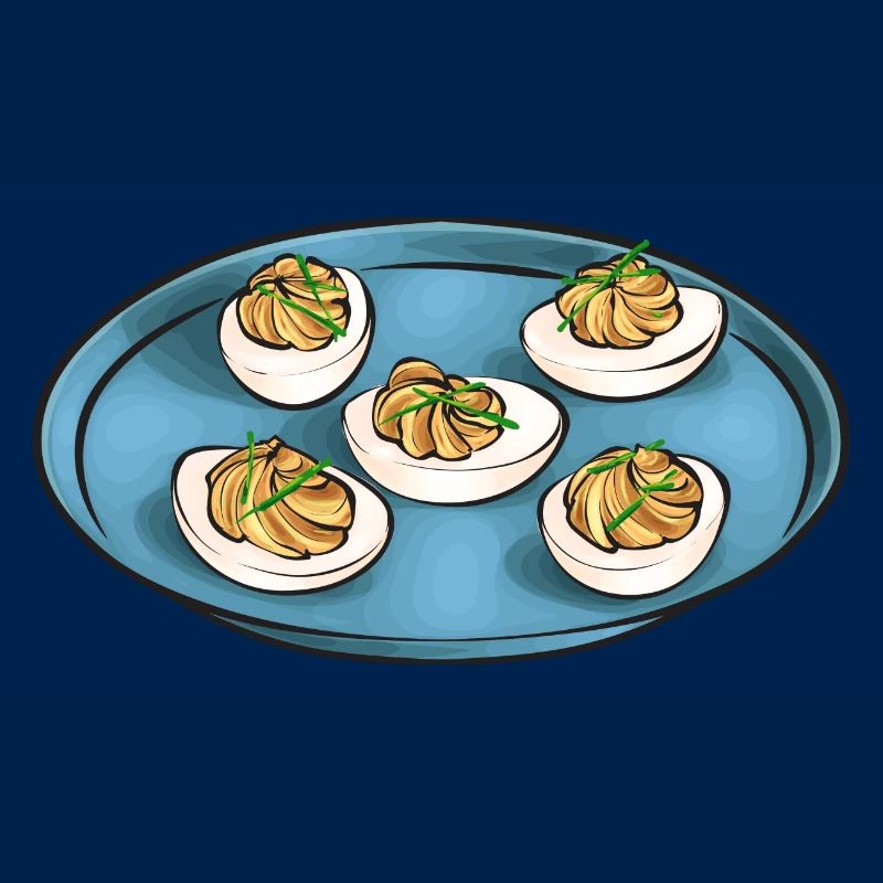 Gefüllte Eier Deviled Eggs