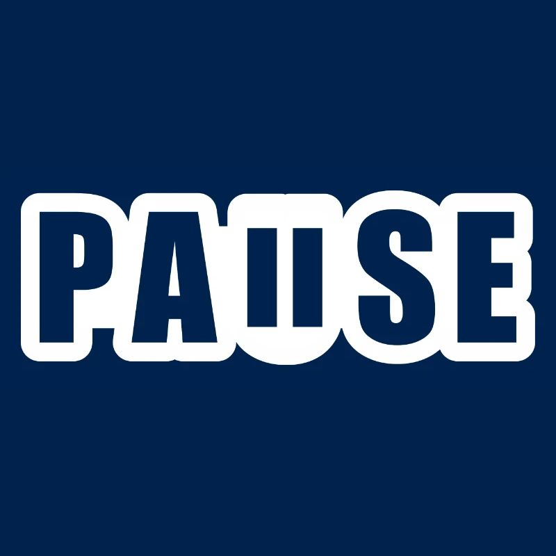 Bouton pause-pause-pause