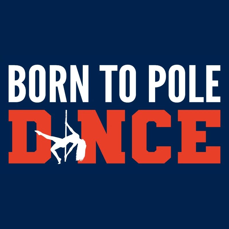 Geborener Pole Dance Tanzchoreograf Geschenk