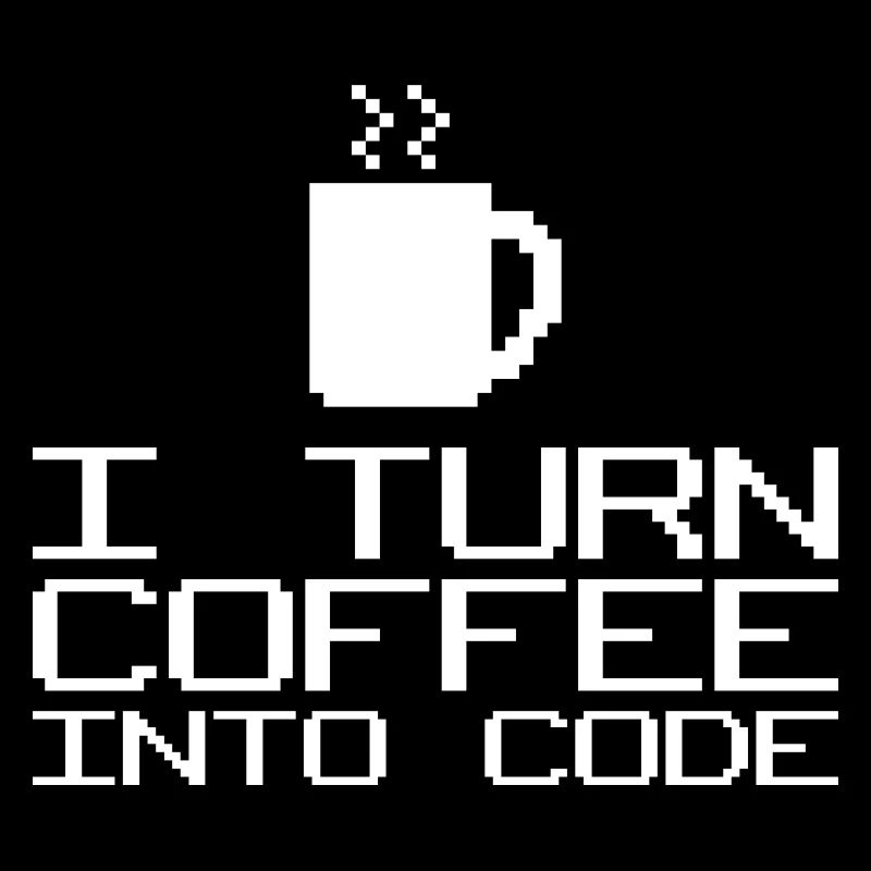 Je transforme le café en code