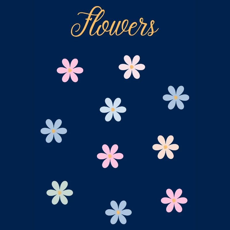 Pastel Blossom Magic: Elegant Floral Design