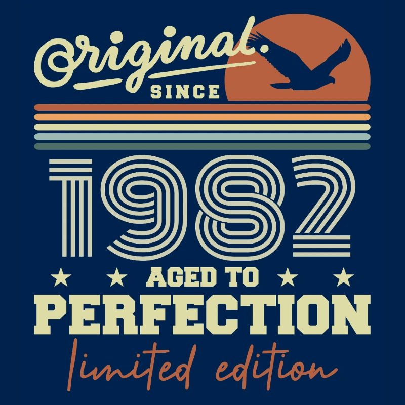 Original 1982 Birthday Gift 1945 Retro 1982