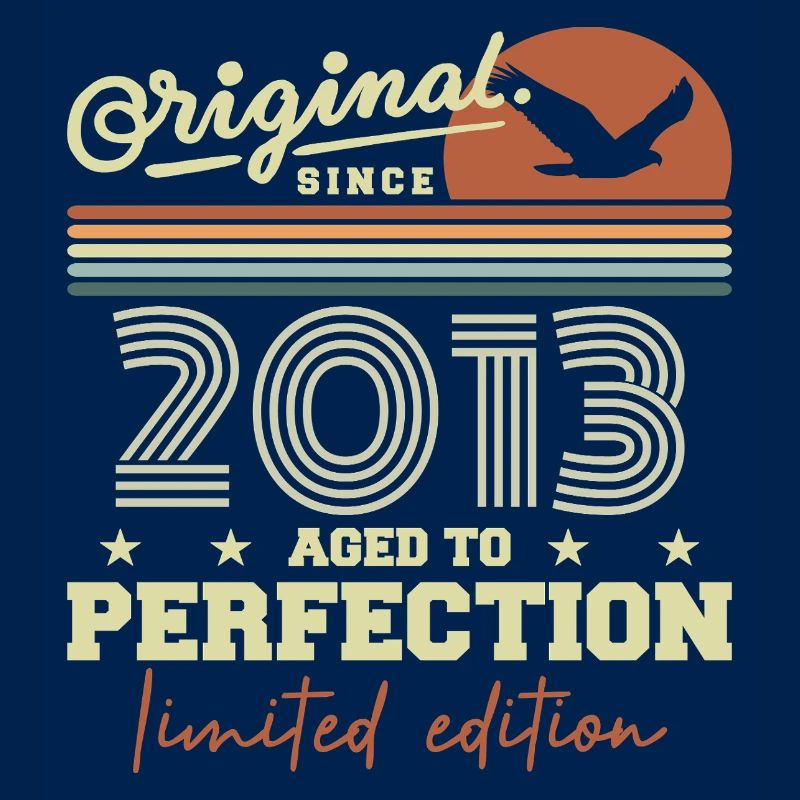 Original 2013 Birthday Gift 2013 Retro 2013