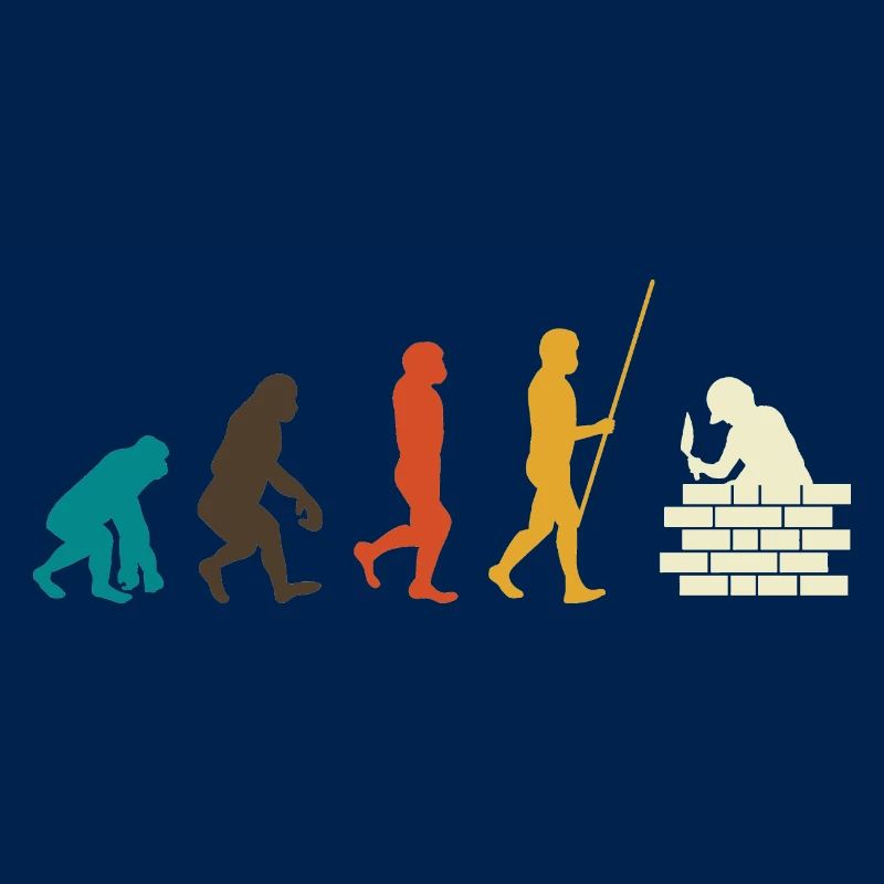 Maurer Evolution Artisan Construction Worker Gift