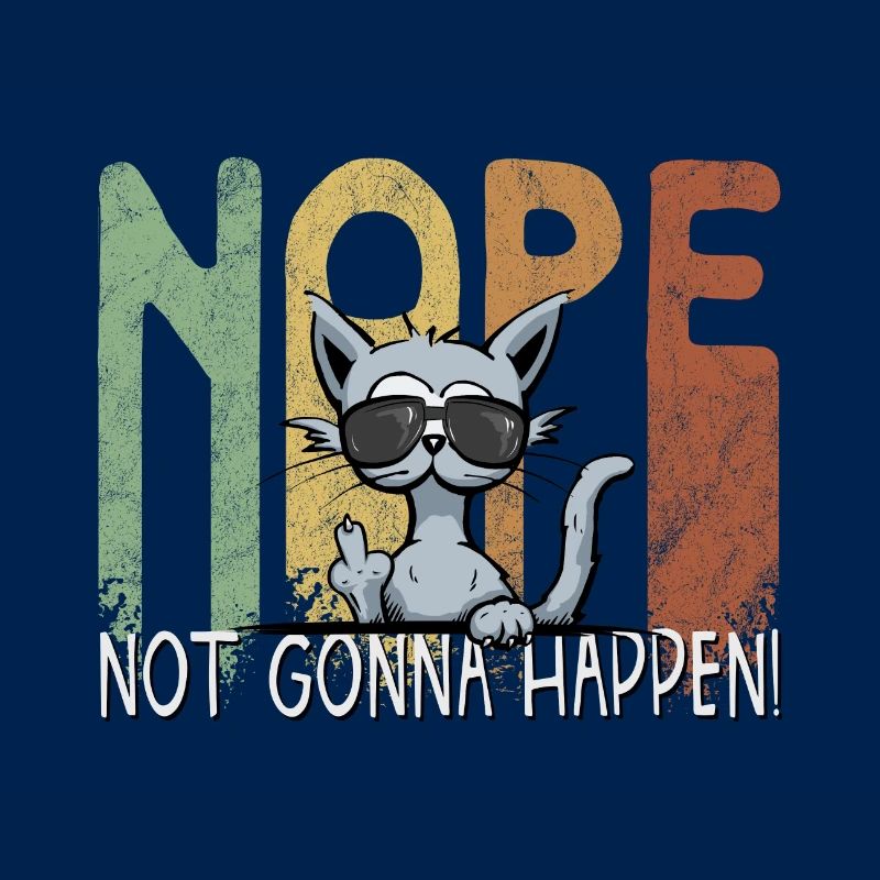 Non, ça n’arrivera pas ! Chat avec majeur