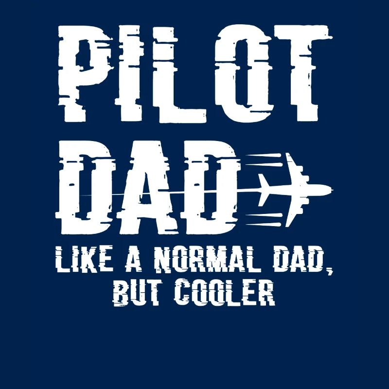 Airplane Dad Pilot Dad Gift Flying & Model