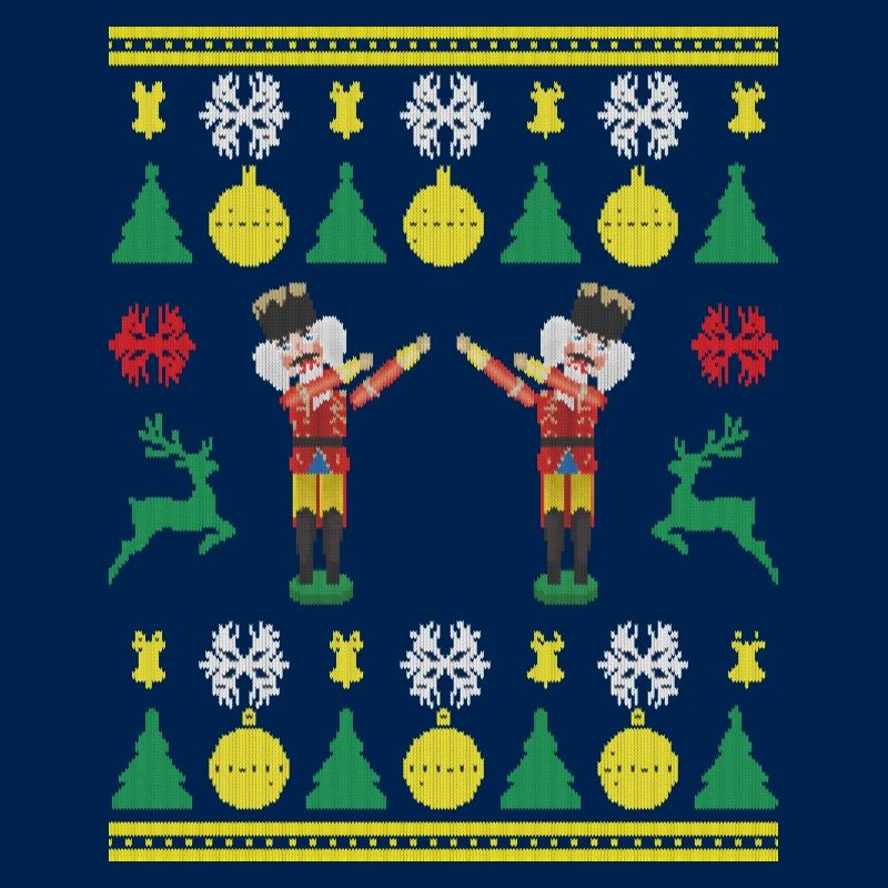 Dancing Nutcracker Dabbing Nutcracker Knittered