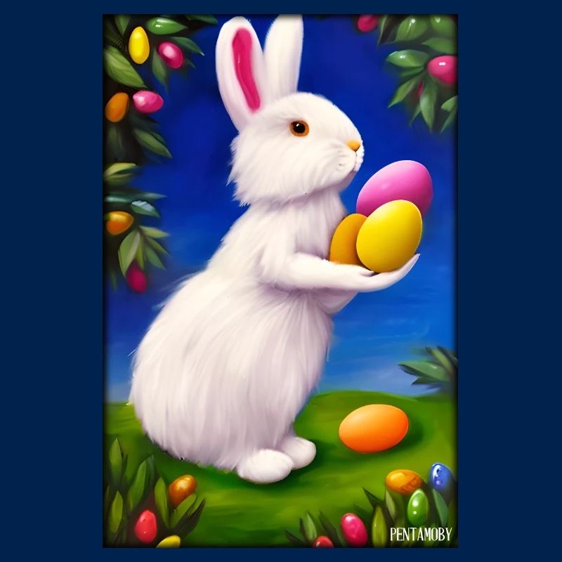 Rabbit Easter Easter Pet Easter Holiday