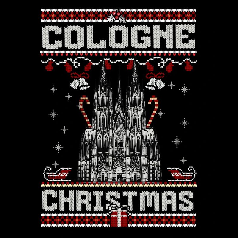 Cologne Köln Kölle Pull de Noël