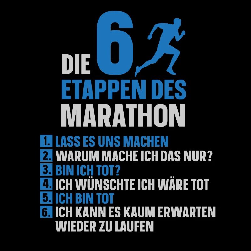 Etappen des Marathon