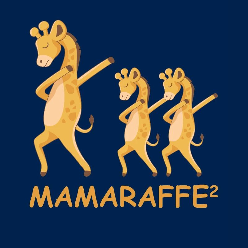 Schwanger werdene Mutter Zwillinge Giraffe
