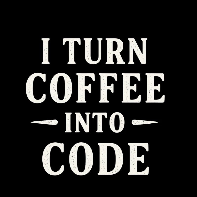 Je transforme le café en code